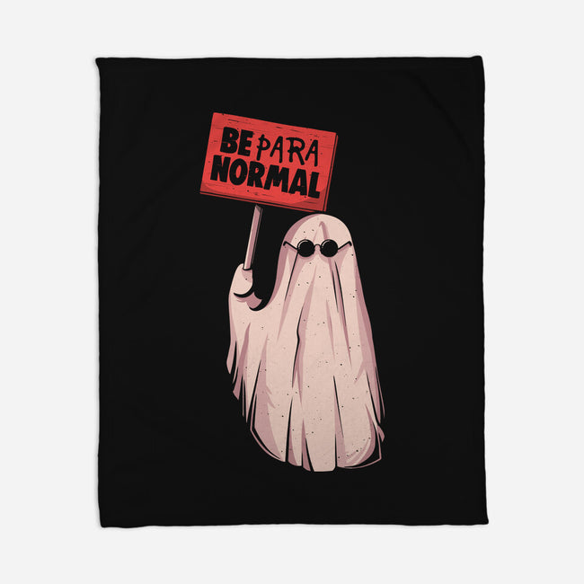 Be Paranormal-None-Fleece-Blanket-eduely