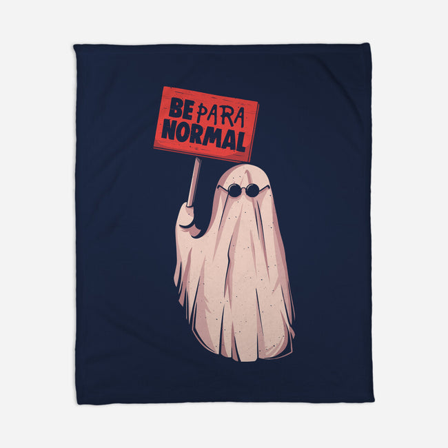 Be Paranormal-None-Fleece-Blanket-eduely