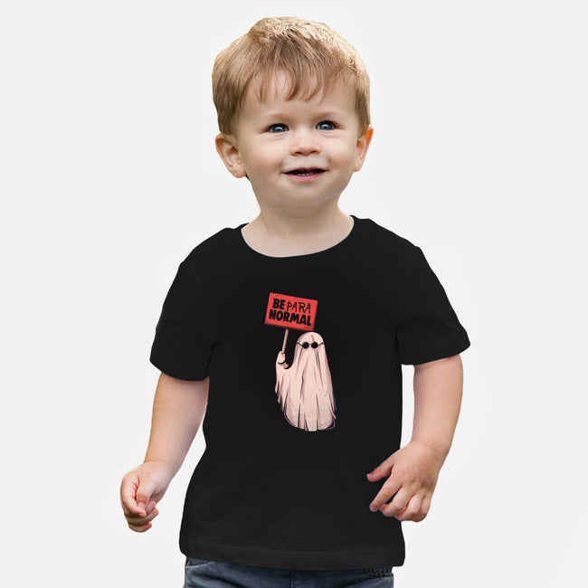 Be Paranormal-Baby-Basic-Tee-eduely