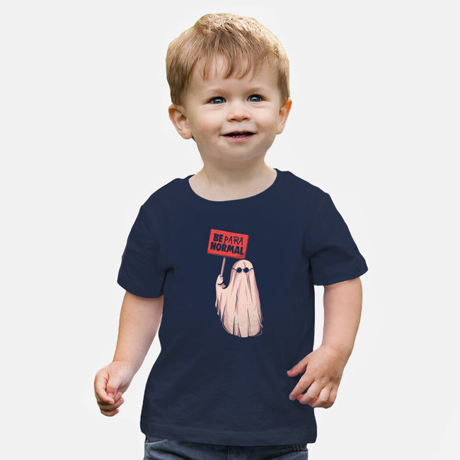 Be Paranormal-Baby-Basic-Tee-eduely