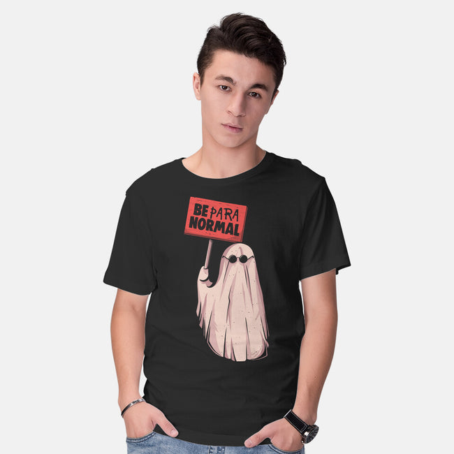 Be Paranormal-Mens-Basic-Tee-eduely