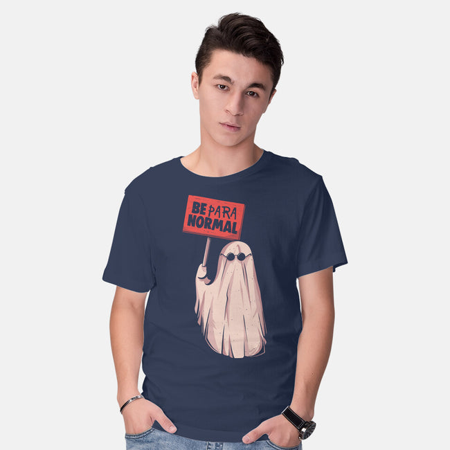 Be Paranormal-Mens-Basic-Tee-eduely