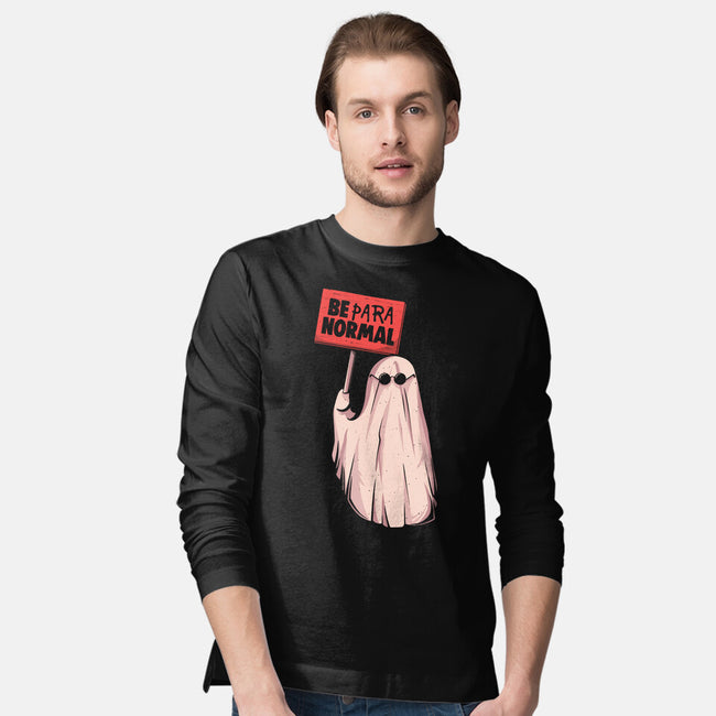 Be Paranormal-Mens-Long Sleeved-Tee-eduely