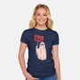 Be Paranormal-Womens-Fitted-Tee-eduely