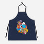 Dino Crysis-Unisex-Kitchen-Apron-Bernard Gumz
