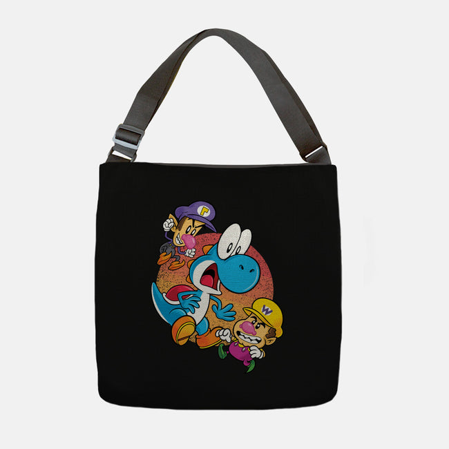 Dino Crysis-None-Adjustable Tote-Bag-Bernard Gumz