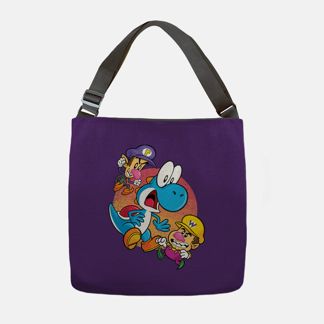 Dino Crysis-None-Adjustable Tote-Bag-Bernard Gumz