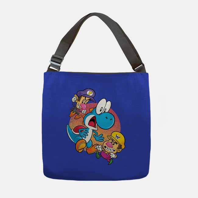 Dino Crysis-None-Adjustable Tote-Bag-Bernard Gumz