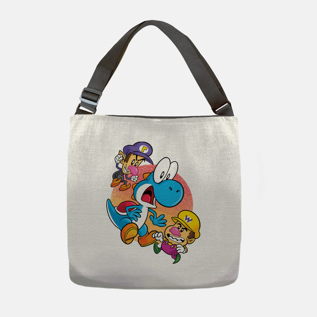 Dino Crysis-None-Adjustable Tote-Bag-Bernard Gumz