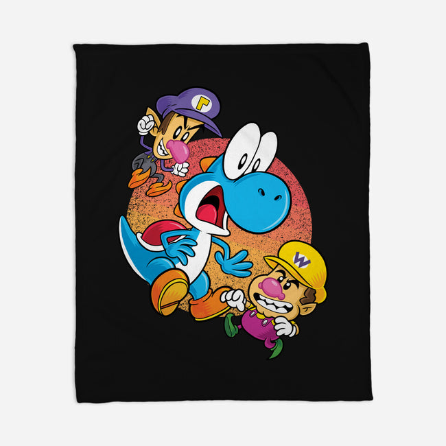 Dino Crysis-None-Fleece-Blanket-Bernard Gumz