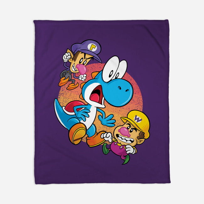 Dino Crysis-None-Fleece-Blanket-Bernard Gumz