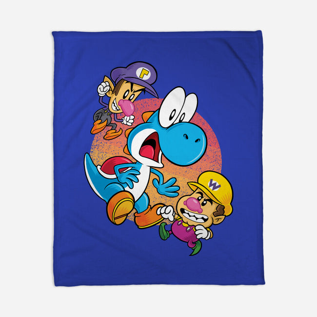 Dino Crysis-None-Fleece-Blanket-Bernard Gumz