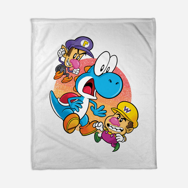 Dino Crysis-None-Fleece-Blanket-Bernard Gumz