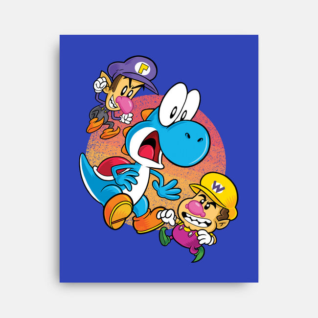 Dino Crysis-None-Stretched-Canvas-Bernard Gumz