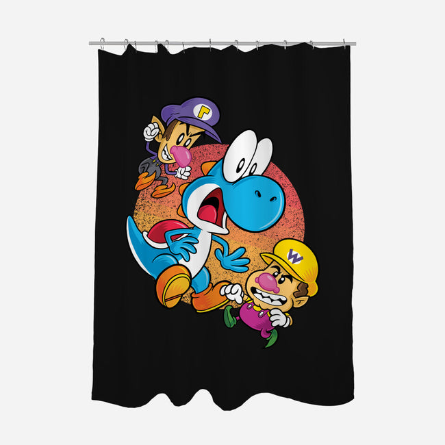 Dino Crysis-None-Polyester-Shower Curtain-Bernard Gumz