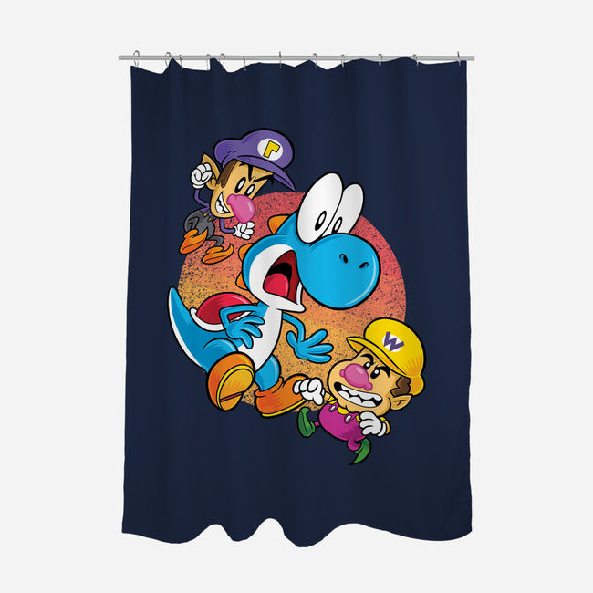 Dino Crysis-None-Polyester-Shower Curtain-Bernard Gumz