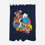 Dino Crysis-None-Polyester-Shower Curtain-Bernard Gumz
