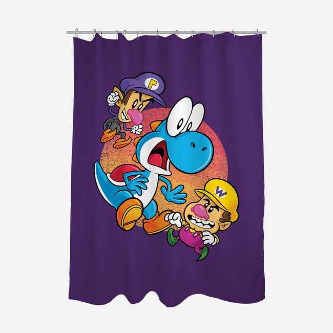 Dino Crysis-None-Polyester-Shower Curtain-Bernard Gumz