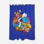 Dino Crysis-None-Polyester-Shower Curtain-Bernard Gumz