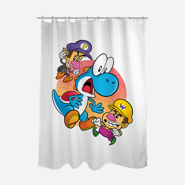 Dino Crysis-None-Polyester-Shower Curtain-Bernard Gumz