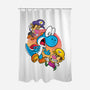 Dino Crysis-None-Polyester-Shower Curtain-Bernard Gumz