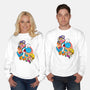 Dino Crysis-Unisex-Crew Neck-Sweatshirt-Bernard Gumz