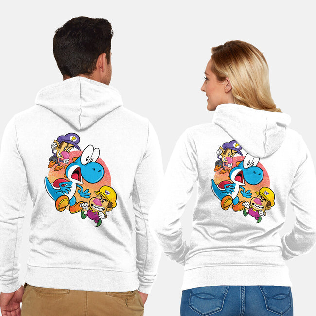 Dino Crysis-Unisex-Zip-Up-Sweatshirt-Bernard Gumz