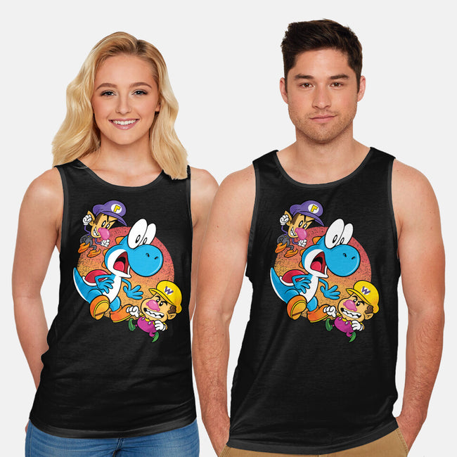 Dino Crysis-Unisex-Basic-Tank-Bernard Gumz