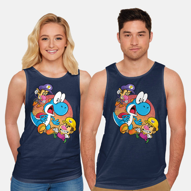 Dino Crysis-Unisex-Basic-Tank-Bernard Gumz