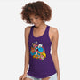 Dino Crysis-Womens-Racerback-Tank-Bernard Gumz