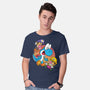 Dino Crysis-Mens-Basic-Tee-Bernard Gumz