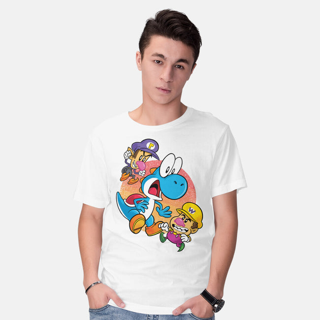 Dino Crysis-Mens-Basic-Tee-Bernard Gumz