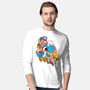 Dino Crysis-Mens-Long Sleeved-Tee-Bernard Gumz