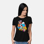 Dino Crysis-Womens-Basic-Tee-Bernard Gumz