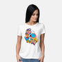 Dino Crysis-Womens-Basic-Tee-Bernard Gumz