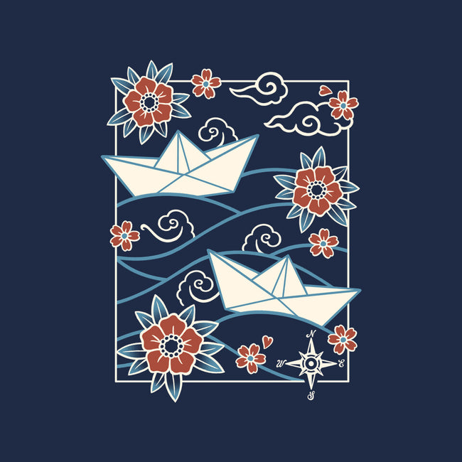 Origami Boat-None-Adjustable Tote-Bag-NemiMakeit