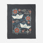Origami Boat-None-Fleece-Blanket-NemiMakeit