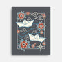 Origami Boat-None-Stretched-Canvas-NemiMakeit