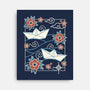 Origami Boat-None-Stretched-Canvas-NemiMakeit