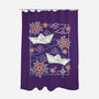 Origami Boat-None-Polyester-Shower Curtain-NemiMakeit