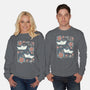 Origami Boat-Unisex-Crew Neck-Sweatshirt-NemiMakeit