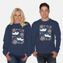 Origami Boat-Unisex-Crew Neck-Sweatshirt-NemiMakeit