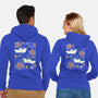 Origami Boat-Unisex-Zip-Up-Sweatshirt-NemiMakeit