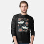 Origami Boat-Mens-Long Sleeved-Tee-NemiMakeit
