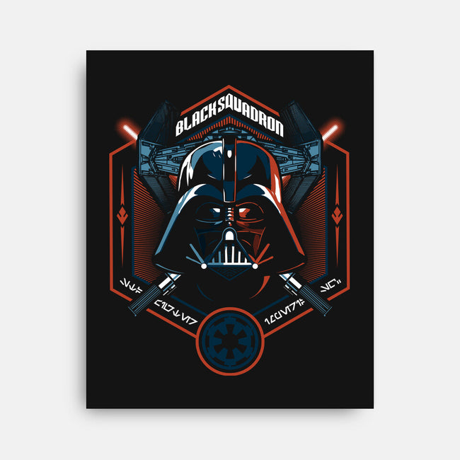 The Black Squadron-None-Stretched-Canvas-Arinesart