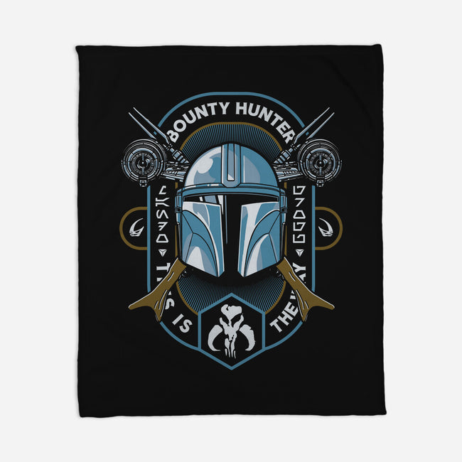 Razor Crest Hunter-None-Fleece-Blanket-Arinesart