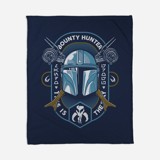 Razor Crest Hunter-None-Fleece-Blanket-Arinesart