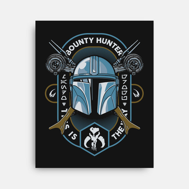 Razor Crest Hunter-None-Stretched-Canvas-Arinesart