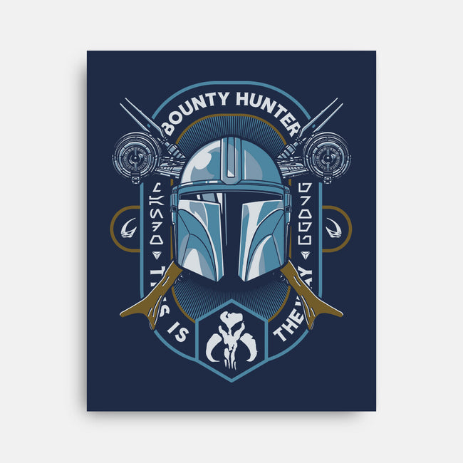 Razor Crest Hunter-None-Stretched-Canvas-Arinesart