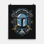 Razor Crest Hunter-None-Matte-Poster-Arinesart